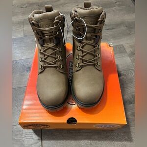 Lugz Scaffold Brown Boots Size 8 New